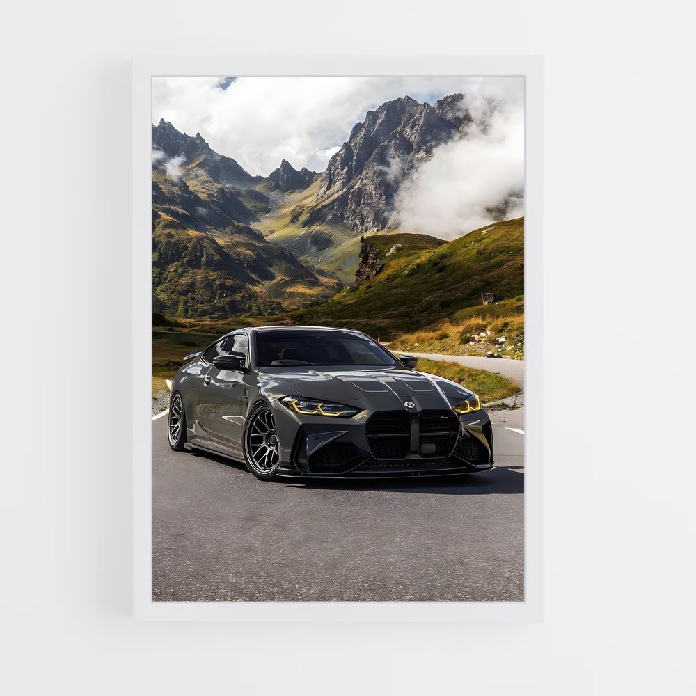 Poster competition de Vitesse – affiche BMW (vue 3)